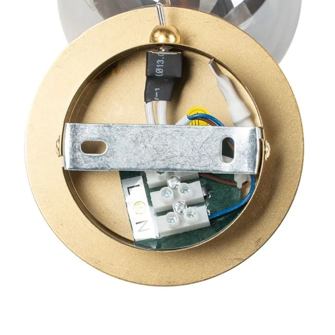 Country Spot gold verstellbar mit Rauchglas - Athen