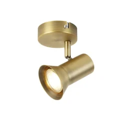 Decken - und Wandstrahler Bronze drehbar und neigbar - Karin 1