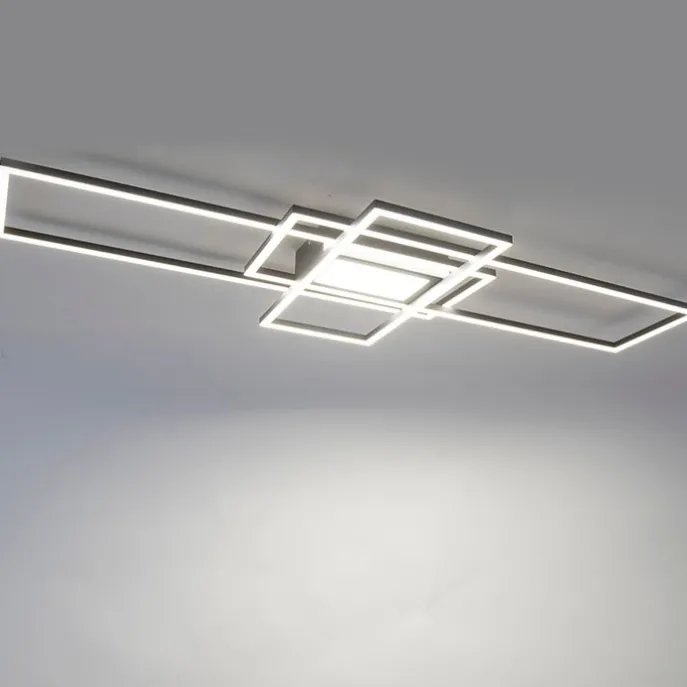 Deckenleuchte Anthrazit inkl. LED, Fernbedienung - Riha