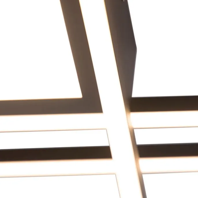 Deckenleuchte Anthrazit inkl. LED, Fernbedienung - Riha