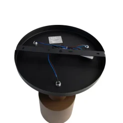 Deckenleuchte Bronze mit Taupe und Beige 3-flammig - Ans