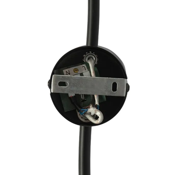 Deckenleuchte gold 45 cm mit Rauchglas 3-flammig - Vidro