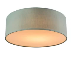 Deckenleuchte grün 30 cm inkl. LED - Drum LED