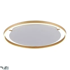 Deckenleuchte Messing 58,8 cm inkl. LED 3-stufig dimmbar - Zlatan