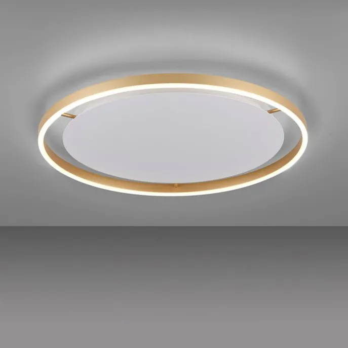 Deckenleuchte Messing 58,8 cm inkl. LED 3-stufig dimmbar - Zlatan