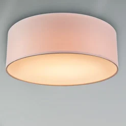 Deckenleuchte rosa 30 cm inkl. LED - Drum LED
