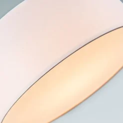 Deckenleuchte rosa 30 cm inkl. LED - Drum LED