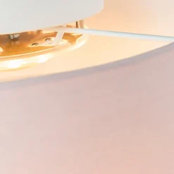Deckenleuchte rosa 30 cm inkl. LED - Drum LED