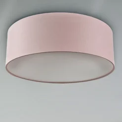 Deckenleuchte rosa 30 cm inkl. LED - Drum LED