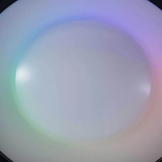 Deckenleuchte Schwarz inkl. dimmbarer RGBW LED mit Fernbedienung - Arco