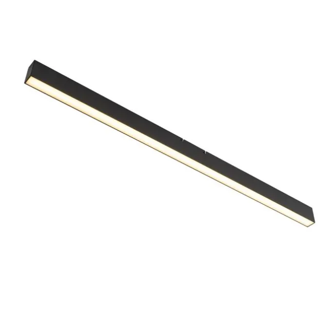 Deckenleuchte schwarz inkl. LED 3-Stufen-Dimmbar 2700-4000K mit Dip-Schalter - Keane