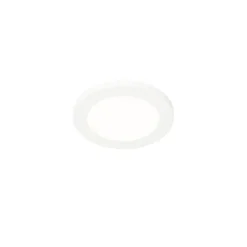 Deckenleuchte weiß 17 cm inkl. LED 3-stufig dimmbar IP44 - Steve