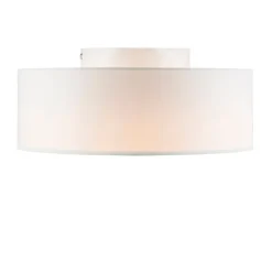 Deckenleuchte weiß 30 cm inkl. LED - Drum LED