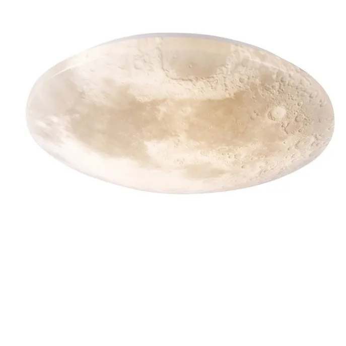 Deckenleuchte weiß inkl. LED und Dimmer mit Fernbedienung - Mähne