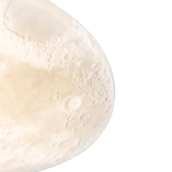 Deckenleuchte weiß inkl. LED und Dimmer mit Fernbedienung - Mähne