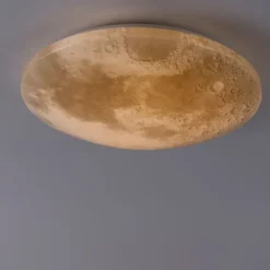 Deckenleuchte weiß inkl. LED und Dimmer mit Fernbedienung - Mähne