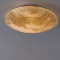 Deckenleuchte weiß inkl. LED und Dimmer mit Fernbedienung - Mähne