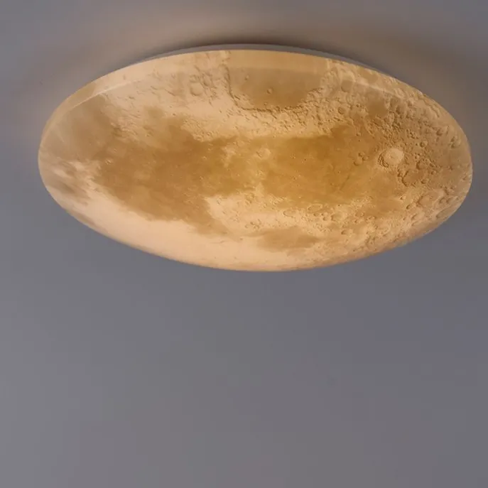 Deckenleuchte weiß inkl. LED und Dimmer mit Fernbedienung - Mähne