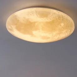 Deckenleuchte weiß inkl. LED und Dimmer mit Fernbedienung - Mähne