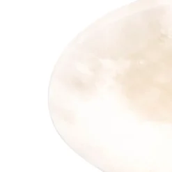 Deckenleuchte weiß inkl. LED und Dimmer mit Fernbedienung - Mähne