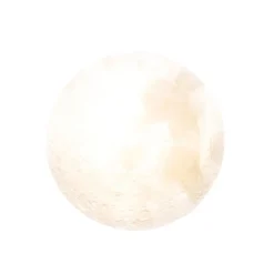 Deckenleuchte weiß inkl. LED und Dimmer mit Fernbedienung - Mähne