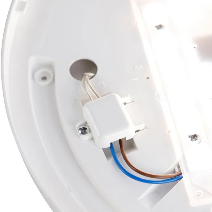 Deckenleuchte weiß inkl. LED und Dimmer mit Fernbedienung - Mähne