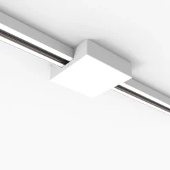 Deckenplatte Schienensystem weiß quadratisch 1-phasig - Iconic