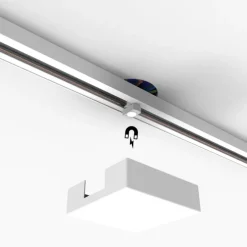 Deckenplatte Schienensystem weiß quadratisch 1-phasig - Iconic