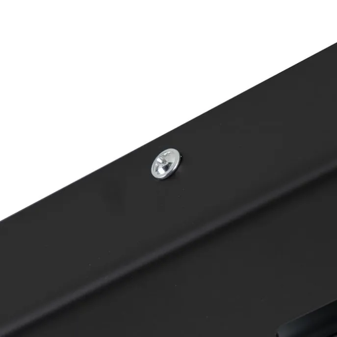 Deckenplatte schwarz 120 cm für 2, 3 oder 5 Hängelampen