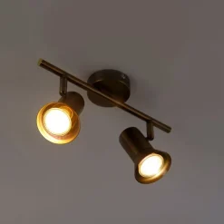 Deckenstrahler bronze dreh- und schwenkbar - Karin 2