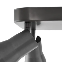 Deckenstrahler Gunmetal GU10 50 mm quadratisch 4-flammig - Stanley