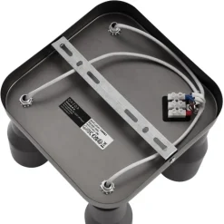 Deckenstrahler Gunmetal GU10 50 mm quadratisch 4-flammig - Stanley