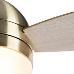 Deckenventilator Messing 96cm mit Fernbedienung - Rotar