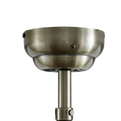 Deckenventilator Messing mit Holz 107,5 cm mit Zugschalter - Mistral Karel