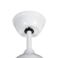 Deckenventilator weiß mit Holzaufdruck 96cm mit Fernbedienung - Rotar