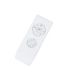 Deckenventilator weiß mit Holzaufdruck 96cm mit Fernbedienung - Rotar