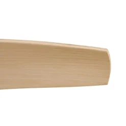 Deckenventilator Weiß mit Holzaufdruck 132cm inkl. LED Dimmbar mit Fernbedienung - Joly