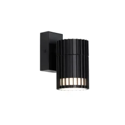 Design Außenwandleuchte schwarz IP44 - Boris