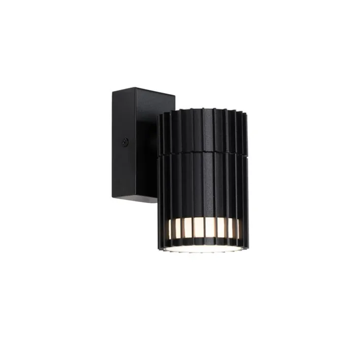 Design Außenwandleuchte schwarz IP44 - Boris