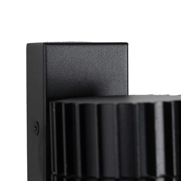 Design Außenwandleuchte schwarz IP44 - Boris