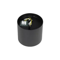 Design Aufbaustrahler schwarz verstellbar GU10 111mm - Impact