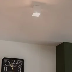 Design Aufbaustrahler Weiß GU10 50mm - Qubo