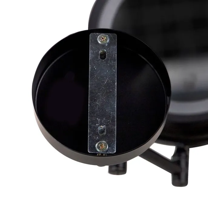 Design Badezimmerspiegel schwarz inkl. LED verstellbar IP44 - Vicino