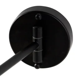 Design Badezimmerspiegel schwarz inkl. LED verstellbar IP44 - Vicino