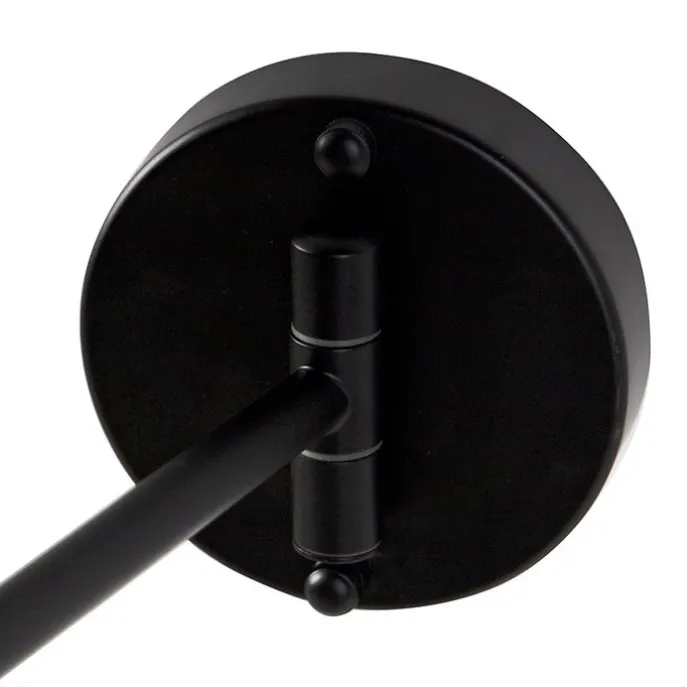 Design Badezimmerspiegel schwarz inkl. LED verstellbar IP44 - Vicino