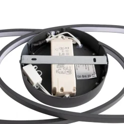 Design Deckenleuchte Anthrazit inkl. LED 3-stufig dimmbar - Axy