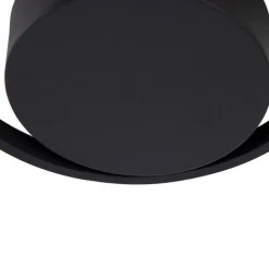 Design Deckenleuchte schwarz inkl. LED 3-stufig dimmbar - Krula