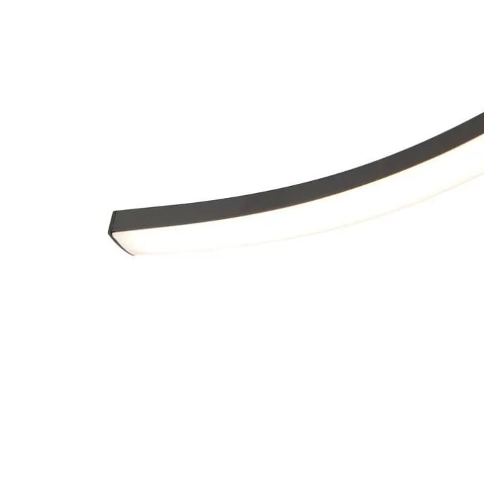 Design Deckenleuchte schwarz mit Holz inkl. LED 3-flammig - Vanesa