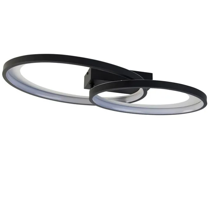 Design Deckenleuchte schwarz inkl. LED - Alexandra