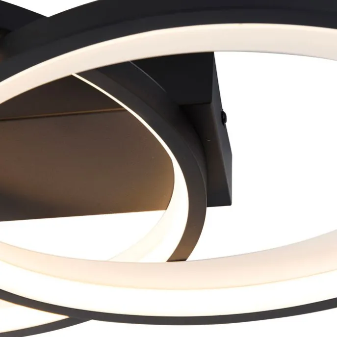 Design Deckenleuchte schwarz inkl. LED - Alexandra